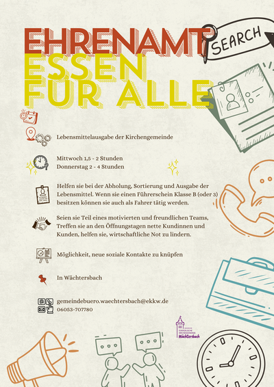 Steckbrief Ehrenamt EfA